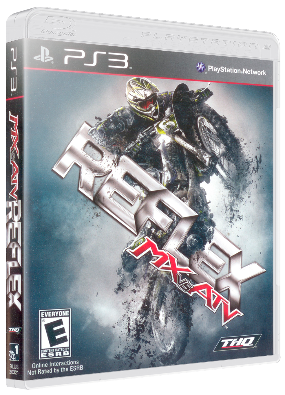 MX vs. ATV Reflex box art for Playstation 3